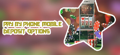 Mobile phone deposit slots